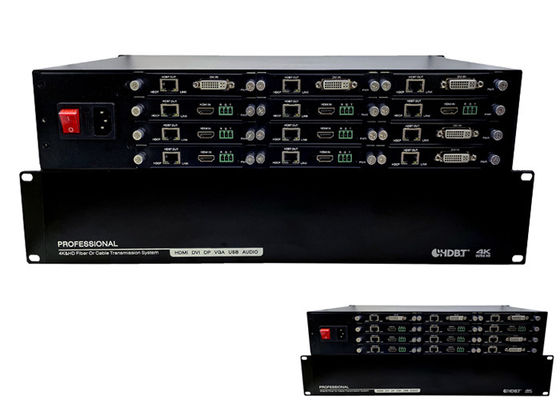Vincan Ultra Slim 4K HDMI Qua HDBaseT 70 mét Exender với 12 cổng ra HDBaseT