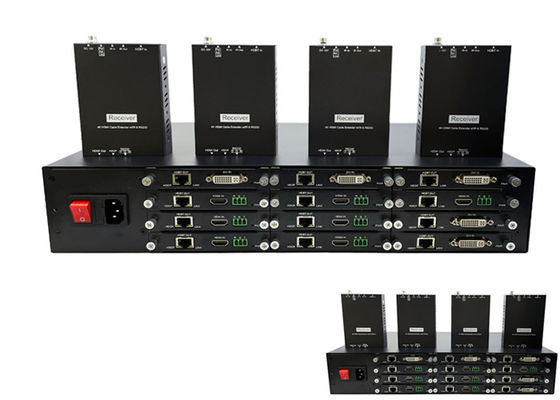 HDMI 4K HDBaseT Video Extender Transmitter Nữ Đầu nối với 12 cổng