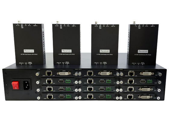 Bộ mở rộng HDMI trên Cat5 4k với đầu vào HDmi 12X và đầu ra HDBaseT