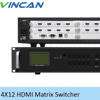 2x2 1x2 3x3 Bộ điều khiển treo tường video LCD đa định dạng BNC Hệ thống nữ