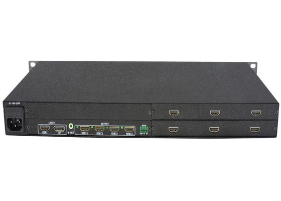 Bộ điều khiển treo tường video đầu vào 4K 60Hz HDMI 2.0 Sáu đầu ra 1080p 3x2