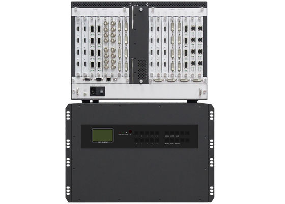 96 kênh đầu vào và đầu ra Video Wall Controller 3x3 Rgb / Yuv444 / Yuv422 / Yuv420