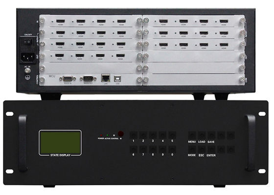 16 / 9 Tỷ lệ hiển thị 55 Hdmi Video Wall Controller 4k Ultra Hd