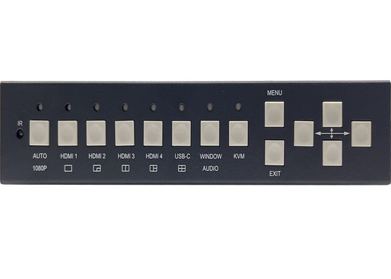 5x đầu vào và 2x đầu ra Bộ chuyển đổi video UHD liền mạch với Multiview và điều khiển KVM