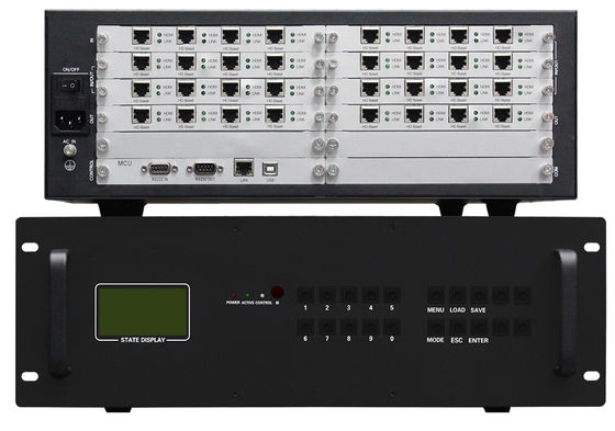 8K60 Video 16 In 16 Out Bộ xử lý video chất lượng cao 1x4 2X2 3X2 Video Wall Controller