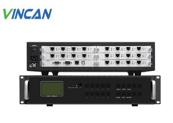 3.5mm Analog Audio Output Port Modular Video Wall Controller Hỗ trợ nguồn điện kép