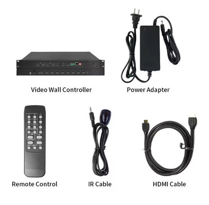 Bộ xử lý video 4K Hỗ trợ màn hình LED 1X4 4X1 với chức năng ghép và chia