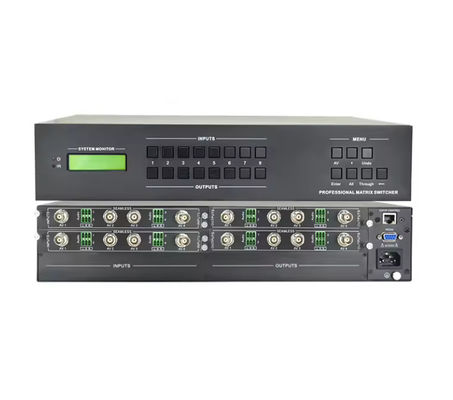 OEM ODM Video Matrix Switcher cho độ phân giải đầu ra lên đến 4Kx2k 60Hz