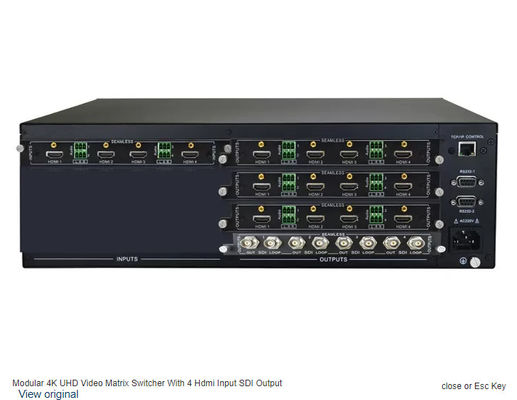 Bộ chuyển mạch ma trận HDMI hiệu suất cao - Nhiều đầu vào / đầu ra để hoạt động trơn tru và liền mạch