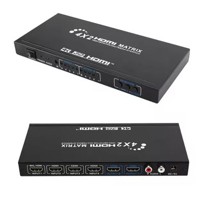 HDMI 4x4 HDMI1 4 matrix switch 4x2 4k hdr HDMI hdcp 2.2 matrix switch