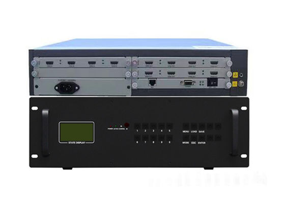 Hỗ trợ nguồn cung cấp điện kép cho tối đa 64 màn hình Bộ điều khiển tường video mô-đun