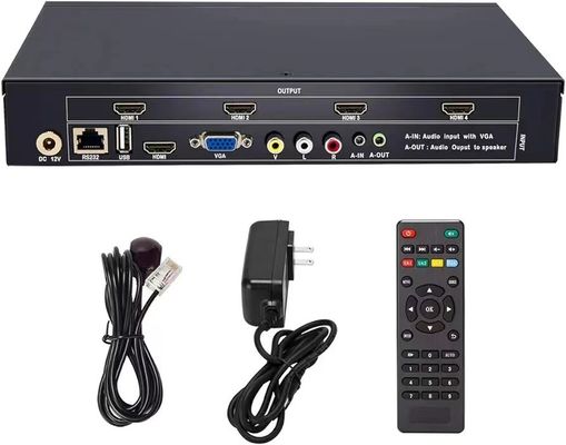 Bộ điều khiển tường video 4K LCD   Layouts đa màn hình và xử lý hình ảnh tiên tiến