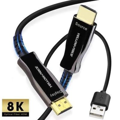 Độ phân giải 4K Cáp quang sợi HDMI tương thích với HDMI 2.0 Không mất tín hiệu