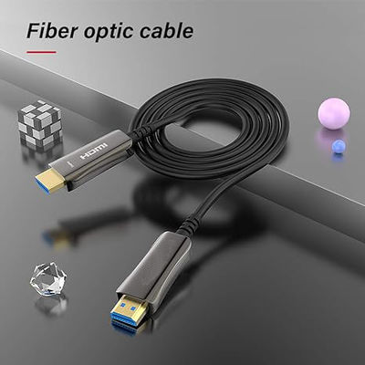 Cáp quang HDMI 4K HDR Dolby Vision, Cáp HDMI quang chủ động 100m cho độ phân giải Ultra HD