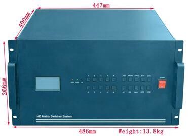Chuyển đổi ma trận video dễ tiếp cận với băng thông 225MHz và điều khiển Ethernet