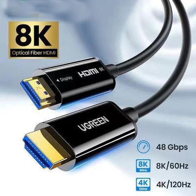 4K 60Hz độ phân giải HDMI 2.1 Cáp sợi với hỗ trợ HDR đường dài