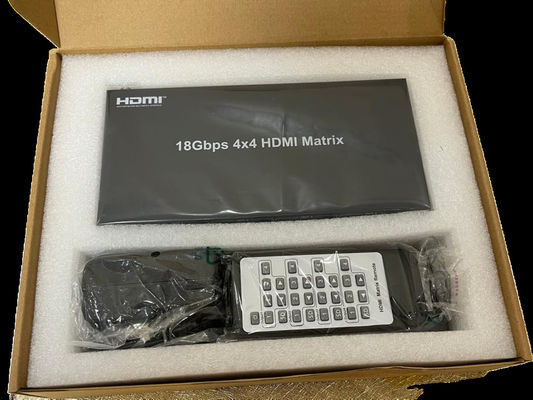 EDID hỗ trợ ma trận HDMI 4x4 với băng thông video 225MHz và điều khiển RS-232