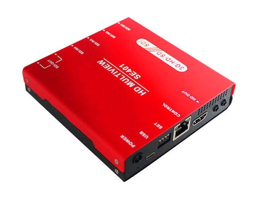 3G/HD/SD-SDI Quad Multiviewer và Switcher với màn hình đo âm thanh