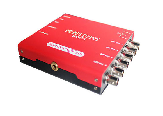 3G/HD/SD-SDI Quad Multiviewer và Switcher với màn hình đo âm thanh