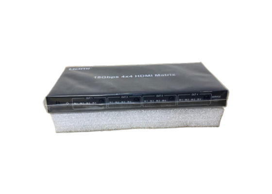 4X4 HDMI Matrix Switcher với nhiều tùy chọn điều khiển và đầu ra 4K