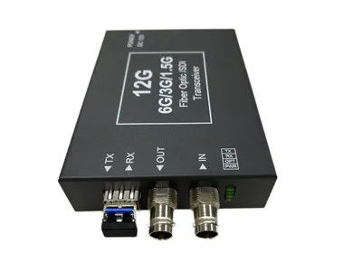 12G SDI 4K Fiber Extender - Truyền hình không nén để phát sóng