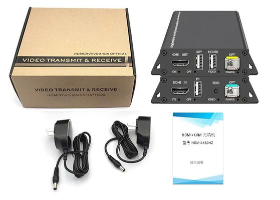 12G SDI Optical Extender: Truyền hình không mất mát 4K / 60Hz lên đến 20km