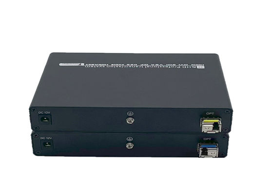 DVI qua Fiber Extender. Video định dạng cao ổn định cho AV & an ninh