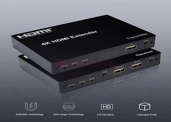 150M 4K 30Hz HDMI KVM USB Port HDBaseT Extender qua Cat 5e / Cat6