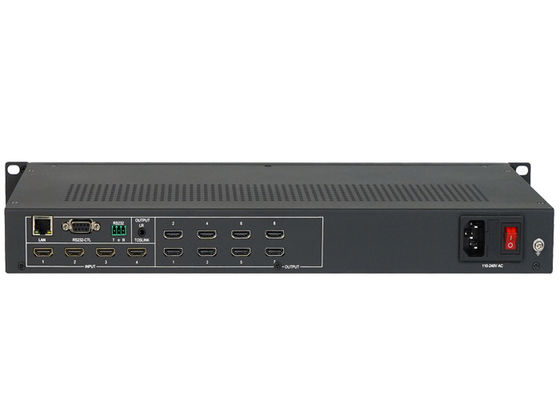 4 Input 8 Output HDMI LCD Video Wall 4k 60hz màn hình tường điều khiển