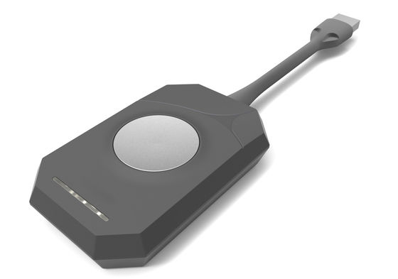 4K Input 1080P Output Wireless HDMI Display Dongle Adapter với đầu ra HDMI VGA kép cho PC Laptop Streaming