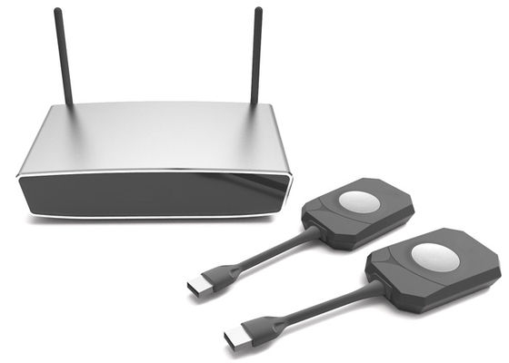 Bộ điều hợp màn hình không dây 4K HDMI Dongle AES CCMP Mã hóa 12V DC nguồn điện