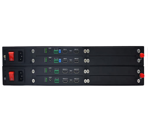 10km 4K 60Hz HDMI Extender Over Fiber Optical Không mất không có độ trễ