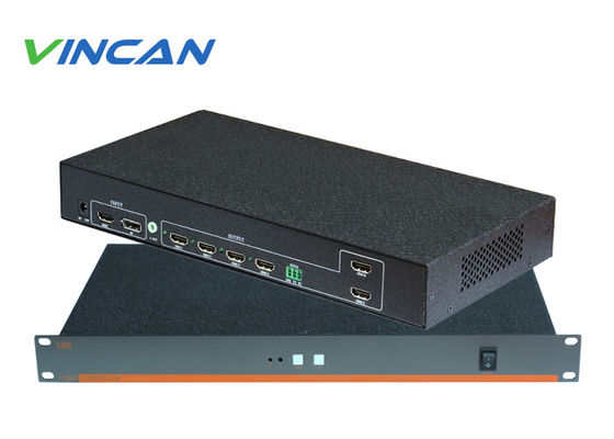 Bộ điều khiển tường video 1x6 - Máy xử lý màn hình LCD 6 đầu ra cho tường đa màn hình