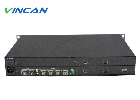 4K 1 trong 9 Out Video Wall Controller HDMI Splitter cho thiết lập màn hình LCD 3x3