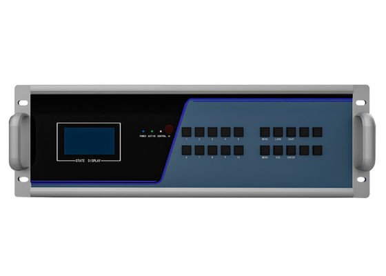 Bộ phát và thu KVM Fiber 3.5U 88 cổng, hỗ trợ nguồn dự phòng, Ma trận KVM Fiber