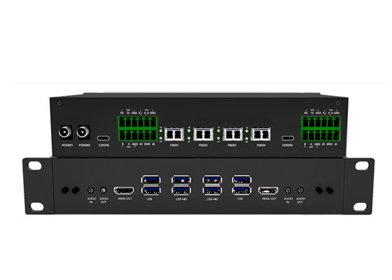 Hệ thống Quản lý Cộng tác Đại lý Không IP Cáp quang FMK Kvm Fiber Optic Extender