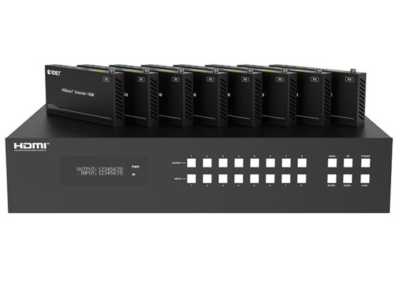 Bộ chuyển đổi ma trận HDMI VINCAN 8x8 HDBaseT với video 4K60 4:4:4 và PoC cho các cài đặt AV chuyên nghiệp