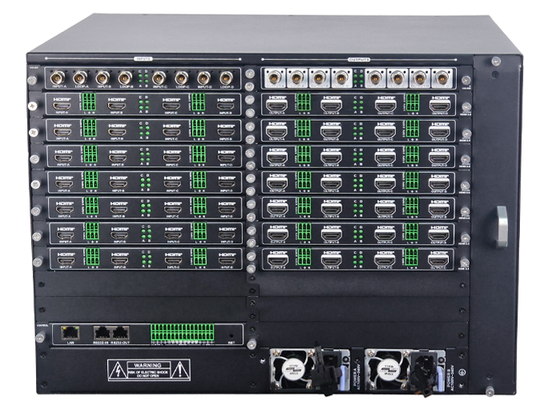 Bộ xử lý video wall HDMI module 40x40 với 4K60 4:4:4 và hiển thị 16 cửa sổ cho hệ thống điều khiển ma trận video wall