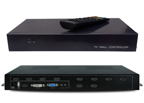 HDMI 1 In 9 Out 1080P VGA Wall Video Process Processor 2x2 3X3 3x2 4x2