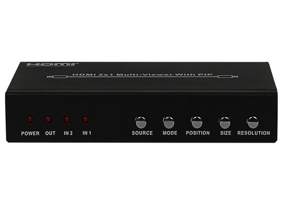 DC 5V 1A PIP Cổng HDMI 2x1 MultiViewer Loại đầu vào Nữ