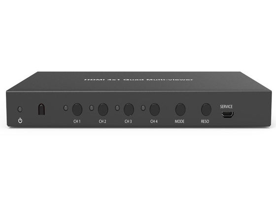 HDMI Quad 4x1 Multiviewer tối đa 1920 × 1080P Độ phân giải video 60Hz