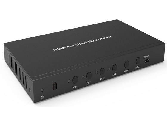 HDMI Quad 4x1 Multiviewer tối đa 1920 × 1080P Độ phân giải video 60Hz