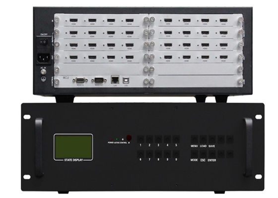 Bộ điều khiển tường video HDMI 16 kênh với hỗ trợ 4x4, 3x2, 3x3 và tùy chỉnh được thực hiện