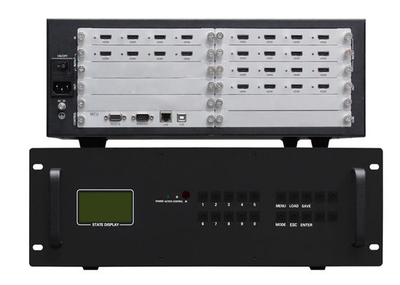 Bộ điều khiển treo tường video 4k 1080P 4x4 HDMI Nguồn tự thích ứng