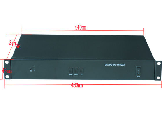 Đa màn hình Multi Angle HDMI Video Wall Controller Giao diện HD15