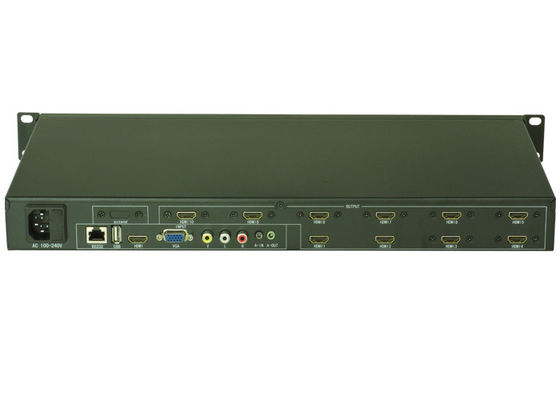 Bộ điều khiển treo tường màn hình LCD 5x2 USB HDMI VGA Video AV Bộ xử lý TV