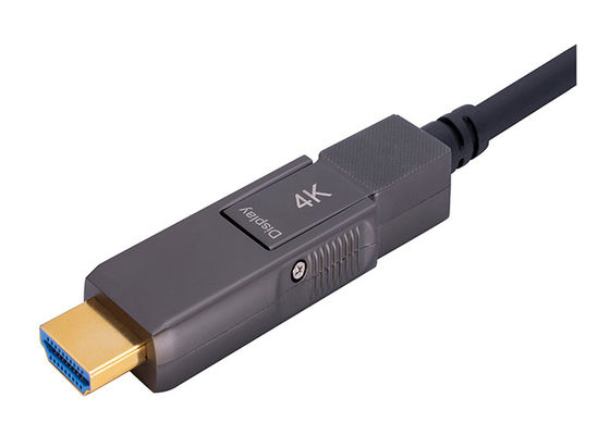 Cáp quang HDMI 2.0 bọc thép Kết cấu thép không gỉ 200CU