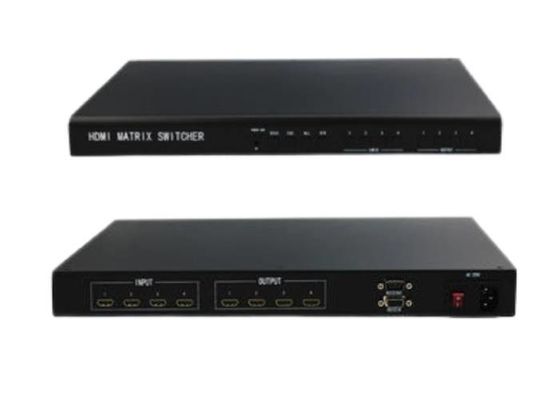 HDCP1.3 HDTV 1920x1080P Bộ xử lý tường video ma trận 60HZ 4 trong 4 đầu ra