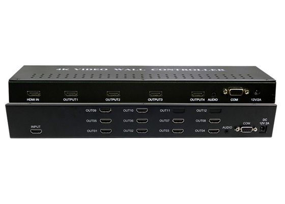 Viền 1,8mm 1 trong 10 Bộ điều khiển treo tường video 1x10 2x5 4K cho màn hình LCD