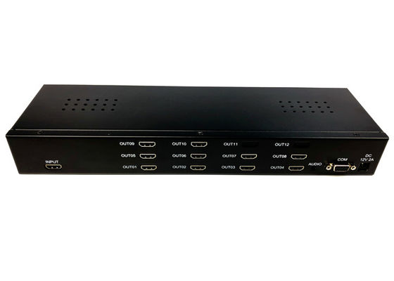 Bộ xử lý tường video 4k * 2k 60Hz 3x3 HDMI với HDMI 1 Đầu vào 9 Đầu ra